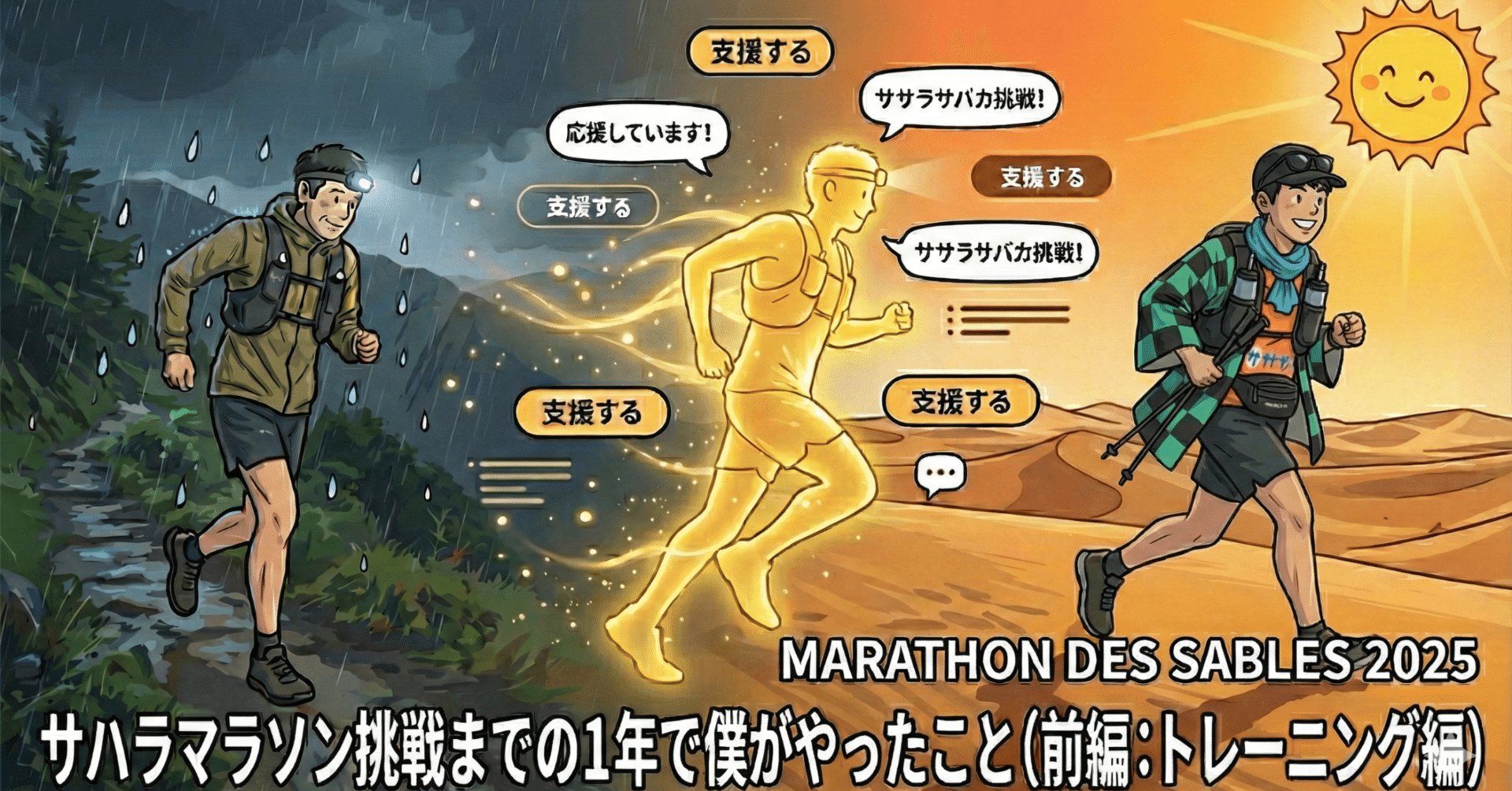 サハラマラソン挑戦までの1年でやったこと（前編：トレーニング編）