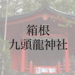 東京から箱根の九頭龍神社まで行ってきた！行き方が少し複雑です。